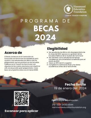 2024 Scholarship Program (Spanish)