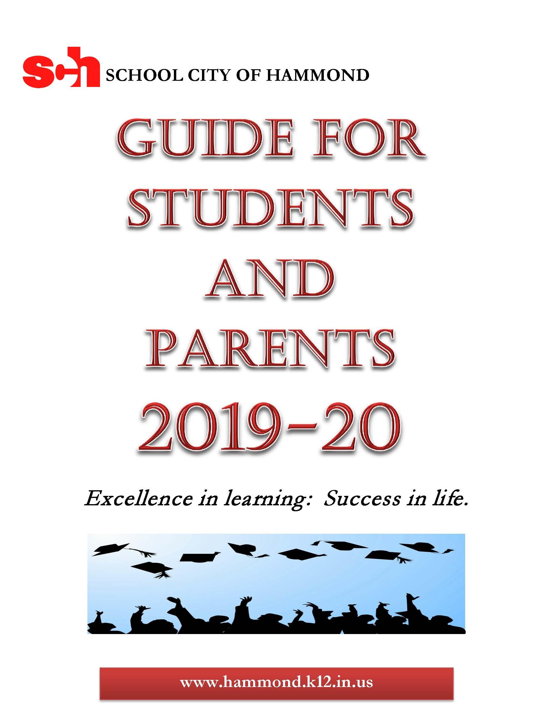 Guide For Students and Parents 2019-2020 - English